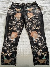 NEW Black Milk RARE Cuffed Pants Fleece Lined Fits XXL (US 18-20) Coromandel picture