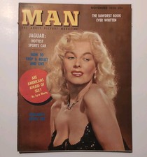 Modern Man Magazine November 1956 Syra Marty Cover Girl No Label Rare Vintage  picture