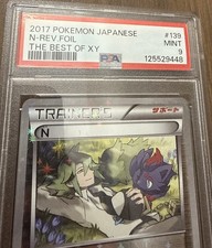 N - (Mirror Holofoil) 139/171 Sm: the Best of Xy Holo (Japanese) PSA 9 picture