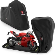 Full Enclosed Motorcycle Cover, 600D Heavy Duty Waterproof Bike Cover Outdoor picture