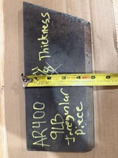 Irregular Piece of Abrasive Resistant Steel Plate - AR400 - 5/8” Thickness picture