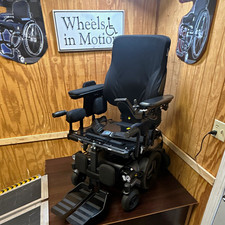 Permobil M3 Power Wheelchair w/ Joystick Recline Tilt Elevating Legrests Black picture