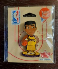NBA Los Angeles Lakers Player Bobblehead Pin AMINCO NIP Basketball 🔥🔥🔥 picture