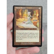 Magic The Gathering Noetic Scales Urza's Saga 304/350 Rare Artifact MTG Card picture