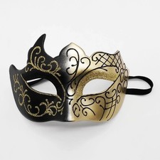 Men's Masquerade Mask Cosplay Party Mask Elastic Strap Carnival Costume Fancy Dr picture