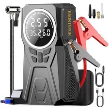 Car Jump Starter with Air Compressor,3000A Car Emergency Starting Power picture