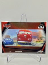 2026 Topps Chrome Disney CRS-5 SALLY AND RED Cars 20th Anniversary Black /10 picture
