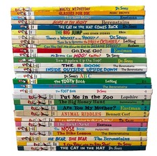 Lot Of 30 Dr Seuss Beginner & Bright And Early Hardcover Books picture