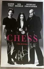 Chess 2025 Broadway Limited Edition SIGNED Poster Window Card picture