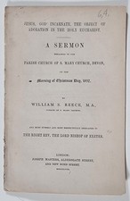 Holy Eucharist Anglican Sermon Jesus God Incarnate Christmas 1857 Reece picture