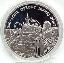2005 Poland 20 Zlotych Defence of Jasna Góra Silver Proof Coin picture