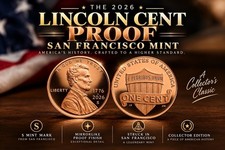 PRESALE: 2026 San Francisco Proof Penny | 1776-2026 | 250th Annv. Lincoln Cent picture