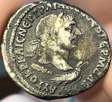 110-111 Yr. 15 AR Tetradrachm Antioch Trajan McAlee 460 VG/Fine picture