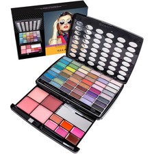 SHANY Glamour Girl Makeup Kit Eye shadow/Blush/Powder - Vintage Makeup Gift Set picture