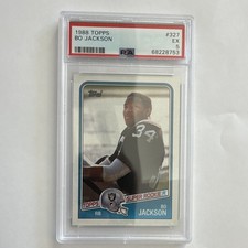 1988 Topps Football - Rookie Bo Jackson Los Angeles Raiders #327 picture
