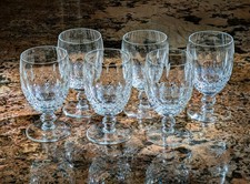 Set of 6 Waterford Crystal Colleen Wine Glasses picture