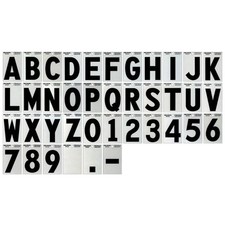 Hillman 3-in Reflective Reflective Silver Letter picture