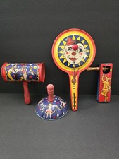 Vintage Lot of Early 1900s KIRCHHOFF Noise Makers - 4 total picture
