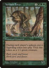 MTG Verdant Force  - Tempest #263 picture
