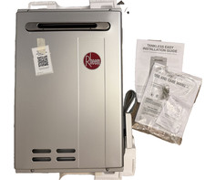 Rheem RTG-70XLP-3 Outdoor LP Tankless Water Heater 160,000 BTU 120V Remote picture