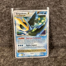Pokemon Empoleon LV.X DP11 Holo Black Star Promo 2008 LP/NM Ungraded picture