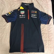 Castore Red Bull Racing F1 Team Polo Shirt Navy Multi-Color Men’s Size M picture
