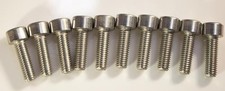 M5-0.8 x 12mm Stainless Steel Hex Socket Head Bolts Qty 100 picture