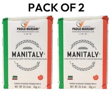 Molino Paolo Mariani Manitaly Manitoba flour 100% Italian Grains - Pack of 2 (To picture