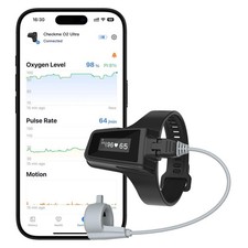 Wellue Wrist Oximeter O2  Max Audio Reminder S10 Pulse Rate Sleep Monitor picture