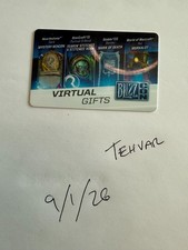World of Warcraft BlizzCon 2013 Murkalot Pet Loot Card Unscratched Hearthstone picture