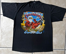Vtg 80s Harley Davidson Daytona Bike Week Shirt Smoking Eagle Robison Biker L picture