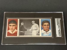 1912 T202 Hassan Triple Folders Marquard Meyers Just Before The Battle SGC A picture