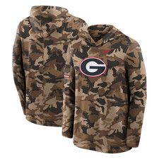 Georgia Bulldogs Nike 2026 Sideline Dri-FIT Hooded Tee picture