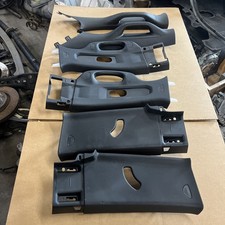 ✅2019-2026 RAM 2500 3500 LARAMIE PILLAR Trim MOLDING UPPER PANEL TRIM SET BLACK picture