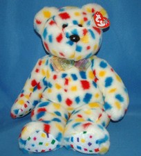 Ty Large Plush Beanie Buddy - Ty 2K the Bear MWMT picture