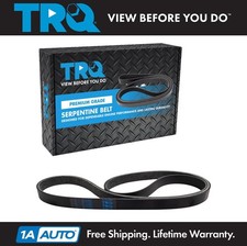 TRQ Serpentine Belt, serpantine belt, serpantine, serpentine Fits Various Vehicl picture