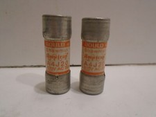 (LOT OF 2) GOULD SHAWMUT A4J20 AMP-TRAP CLASS J FUSE 20A 600VAC picture