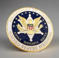 US Federal Marshal Service Special Agent Challenge Coin ·IN STOCK· ·GREAT GIFT· picture