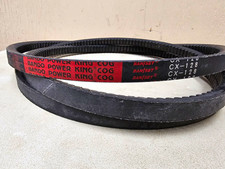 (Lot of 3) Bando Power King Cog BanSet Cogged V-Belt CX-128 picture