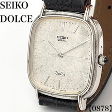Working item Working item Seiko SEIKO DOLCE Watch Men's Quartz 6030-5420 Silver picture