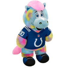 Indianapolis Colts Build-A-Bear Tie-Dye Mascot Plush picture