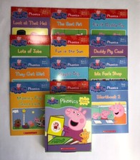 Peppa Pig Childrens Books Phonics Learn to Read Gift Set Lot 12 picture