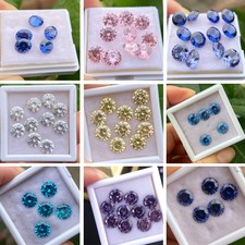 3mm~15mm Round Multicolor Loose Cubic Zirconia 5A CZ Stone Gemstone for Jewelry picture