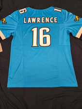 Nike Trevor Lawrence #16 Jacksonville Jaguars Teal NFL Football Jersey Men's 2XL picture