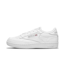 Reebok Club C 85 White Grey 100000154 Men's Size 8-13 Classic New Casual Vintage picture