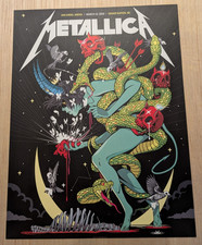 Metallica Grand Rapids Michigan Poster March 2019 24