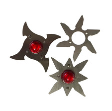 Stern Deadpool Star Pinball Pop Bumper Cap Set 502-7075-00 picture