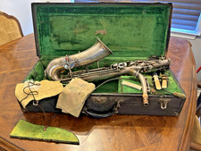 Vintage 1926 Buescher True Tone Low Pitch Saxophone picture