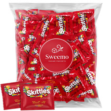 Skittles Original Chewy Candy, 4 lbs Bulk Bag of Individually Wrapped Mini Packs picture