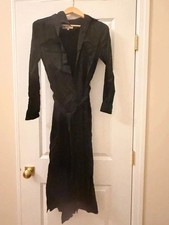 Zara black dress with tie picture